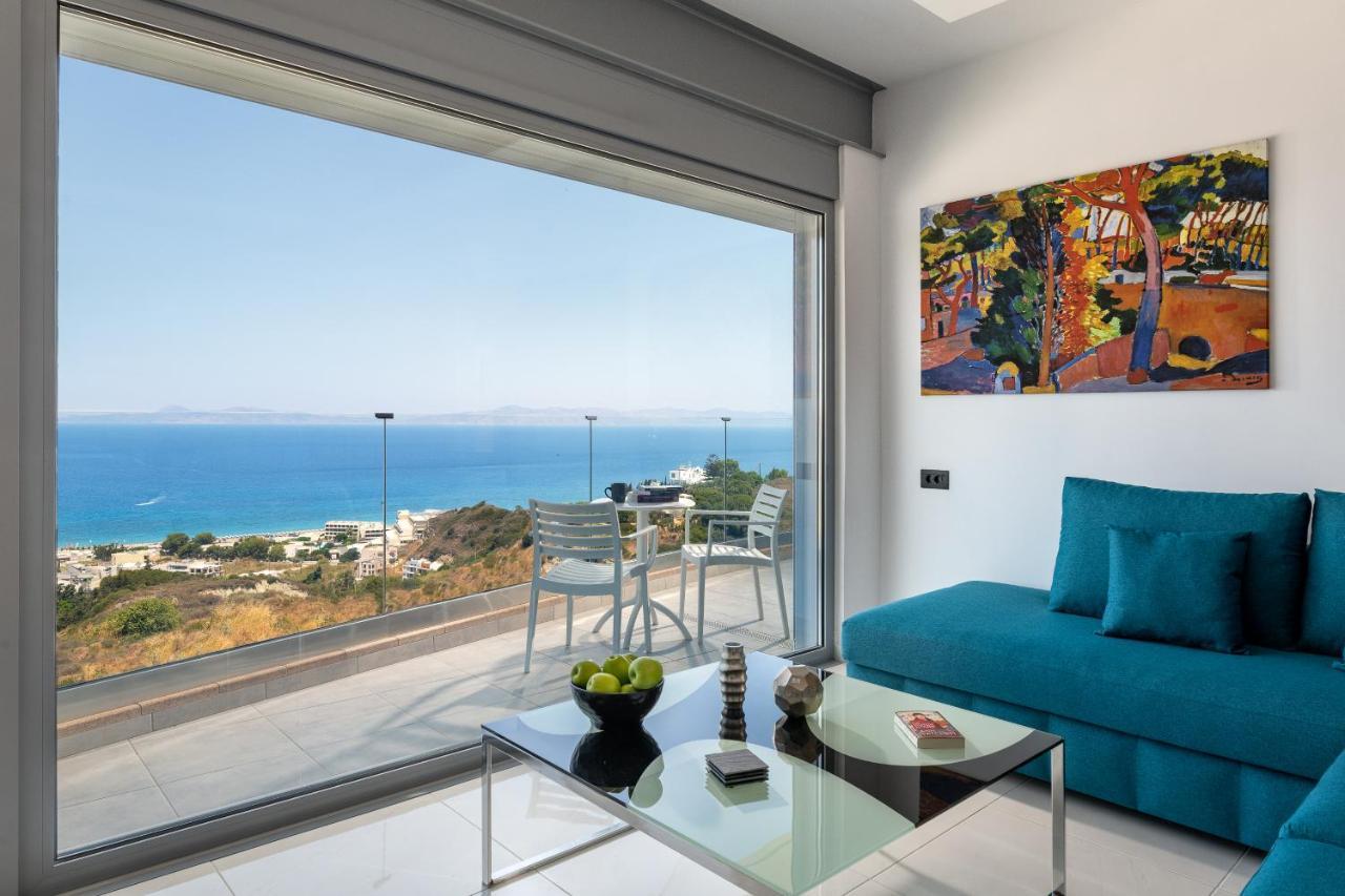 Rhodes Skyline Suites 依克希亚 外观 照片